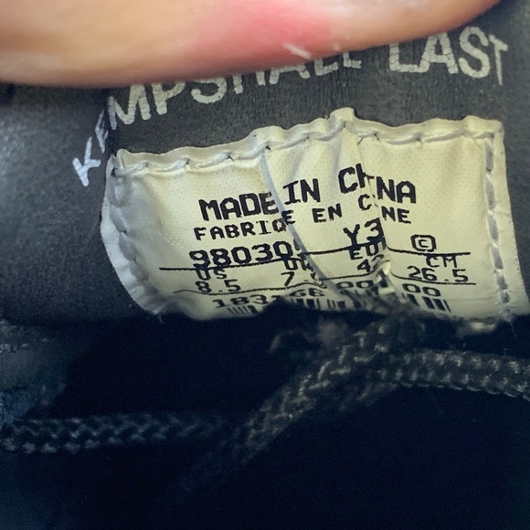 Nike Gore-Tex Black Leather Lace Up Golf Shoe 8.5M - Picture 7 of 8